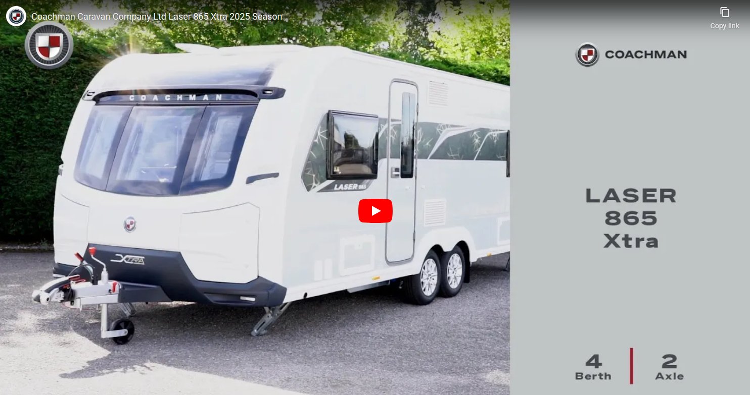 Coachman Laser 865 Xtra Video Link